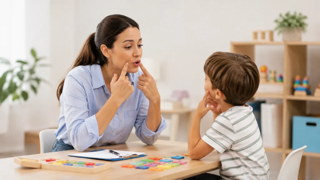 Five home exercises for late talkers