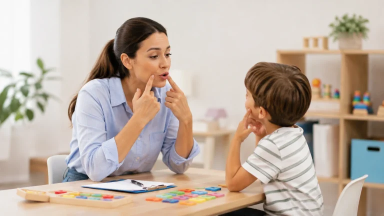 Five home exercises for late talkers